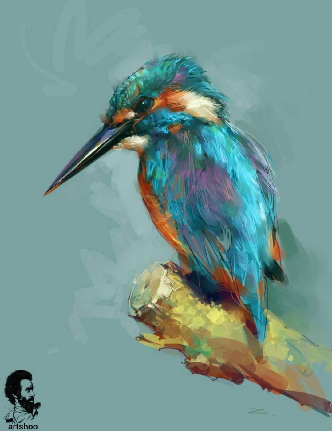 آموزش نقاشی رنگ روغن